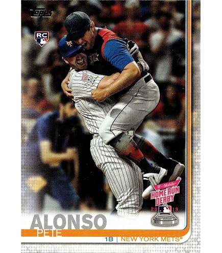 Amazon.com: 2019 Topps Baseball #475 Pete Alonso Rookie Card 