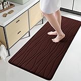 Buganda Memory Foam Bathroom Rug Mat 44x24, Extra