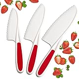 StarPack Kids Knife Set of 3 - Toddler Knife Set of Kid Safe Knives - Kids Knives for Real Cooking - Toddler Knife Montessori