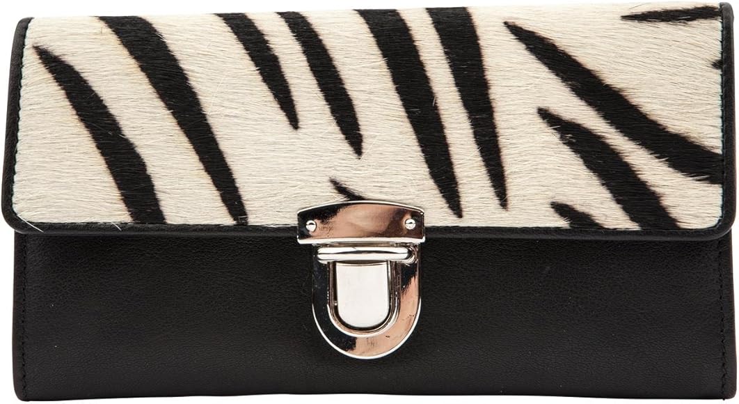 zebra print clutch bag uk