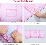 Decalsweet Princess Nap Mat for Kids - Blanket, Pillow & Mat All-in-One view 3