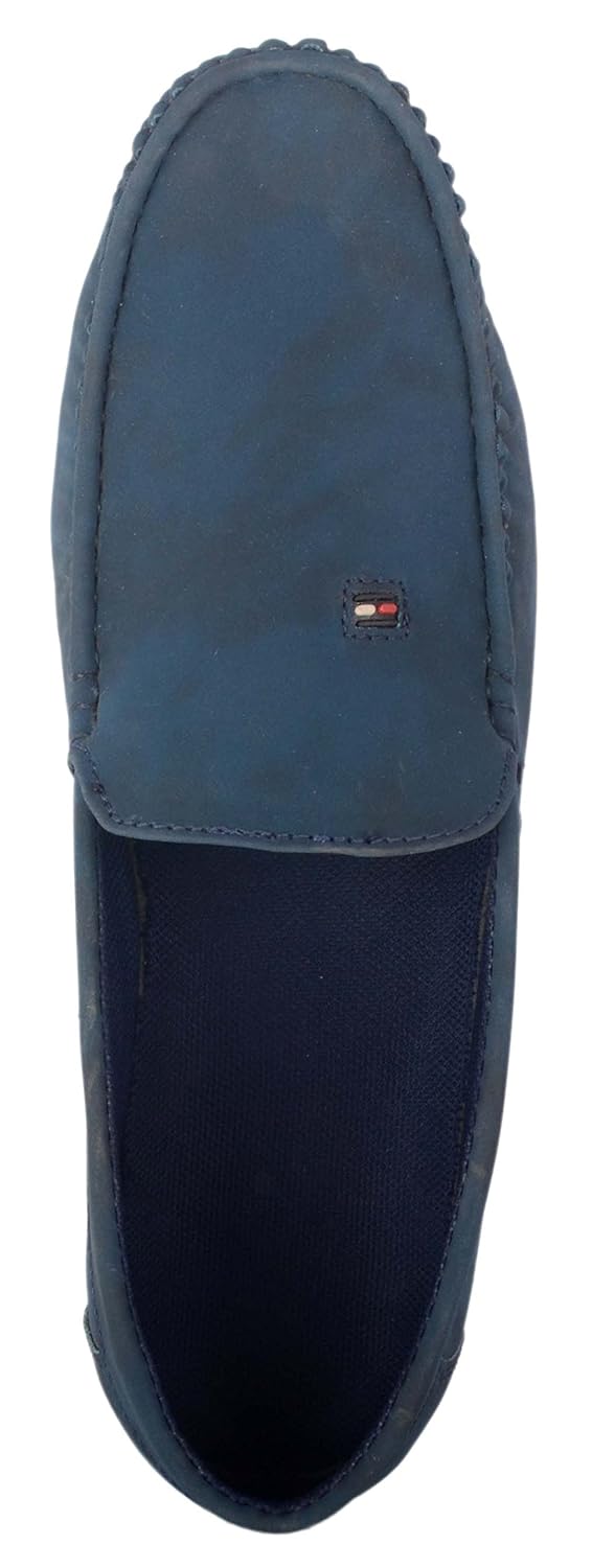 shoeniverse men's blue redefining comfort casual loafers