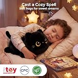 Mewaii 20 Inch Cute Black Cat Plush Pillow Kawaii Stuffed Animal view 2