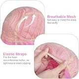 Aomig Pink B Short Bob Wig 3 PCS Synthetic Heat Resistant Women view 4