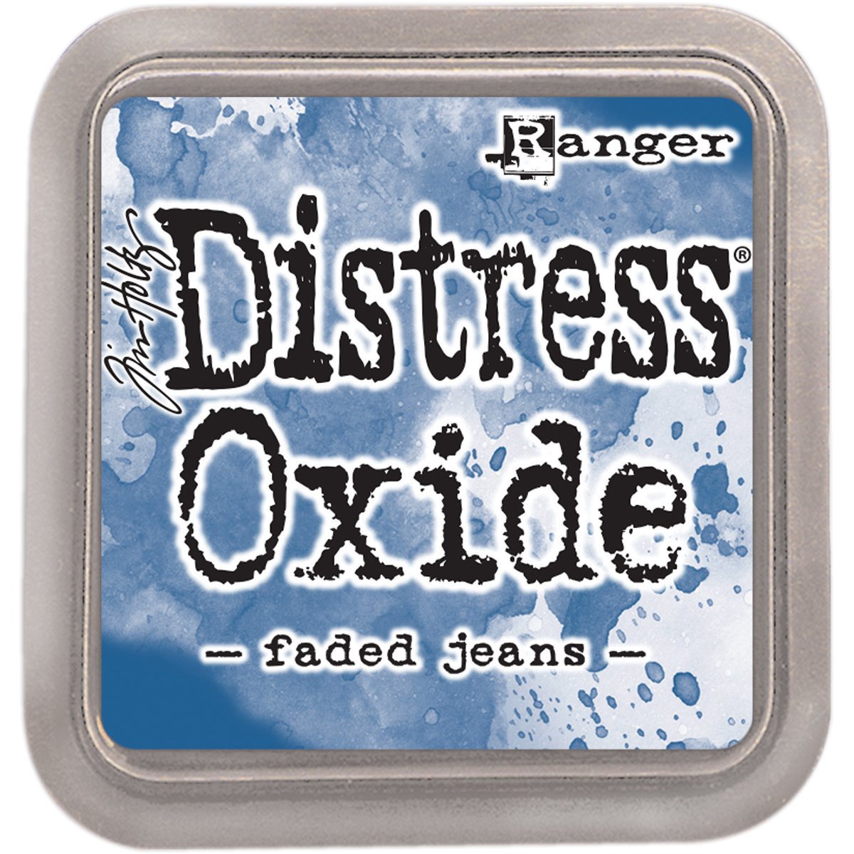 Ranger Tim Holtz Distress Oxide Pad Faded Jeans,Blue — image 1