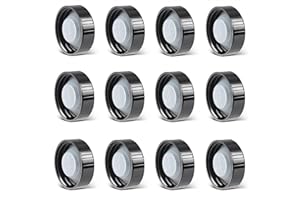 Hufopik 12 Pack 38mm Growler Caps, Beer Bottle caps Compatible with 1/2 Gallon and 1 Gallon Glass Gallon Jugs Replacement, Black