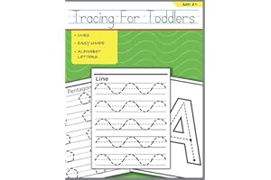 Tracing For Toddlers: Beginner to Tracing Lines, Shape & ABC Letters