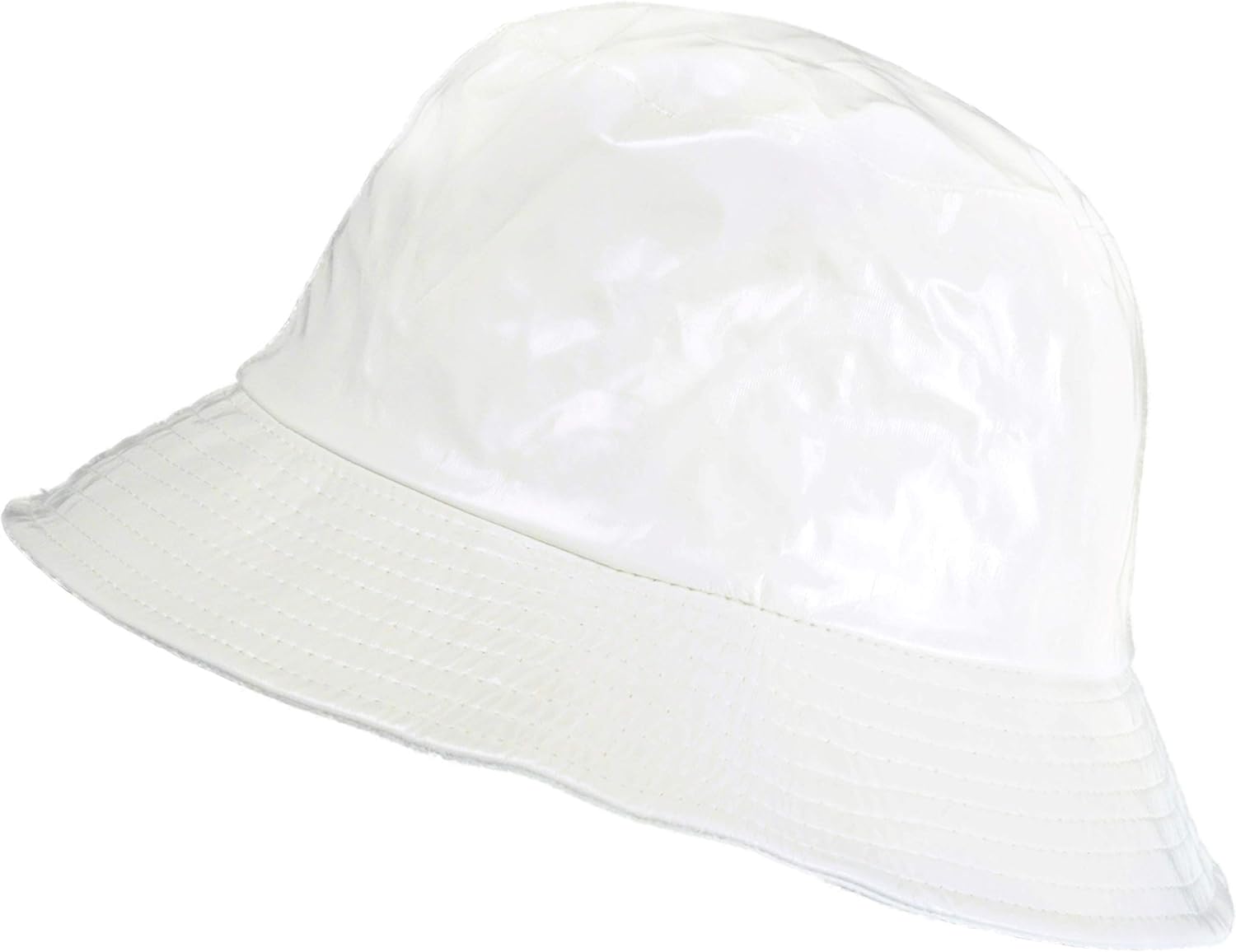 TOUTACOO, Waterproof Wax Style Bucket Rain Hat -Black at  Women’s Clothing store