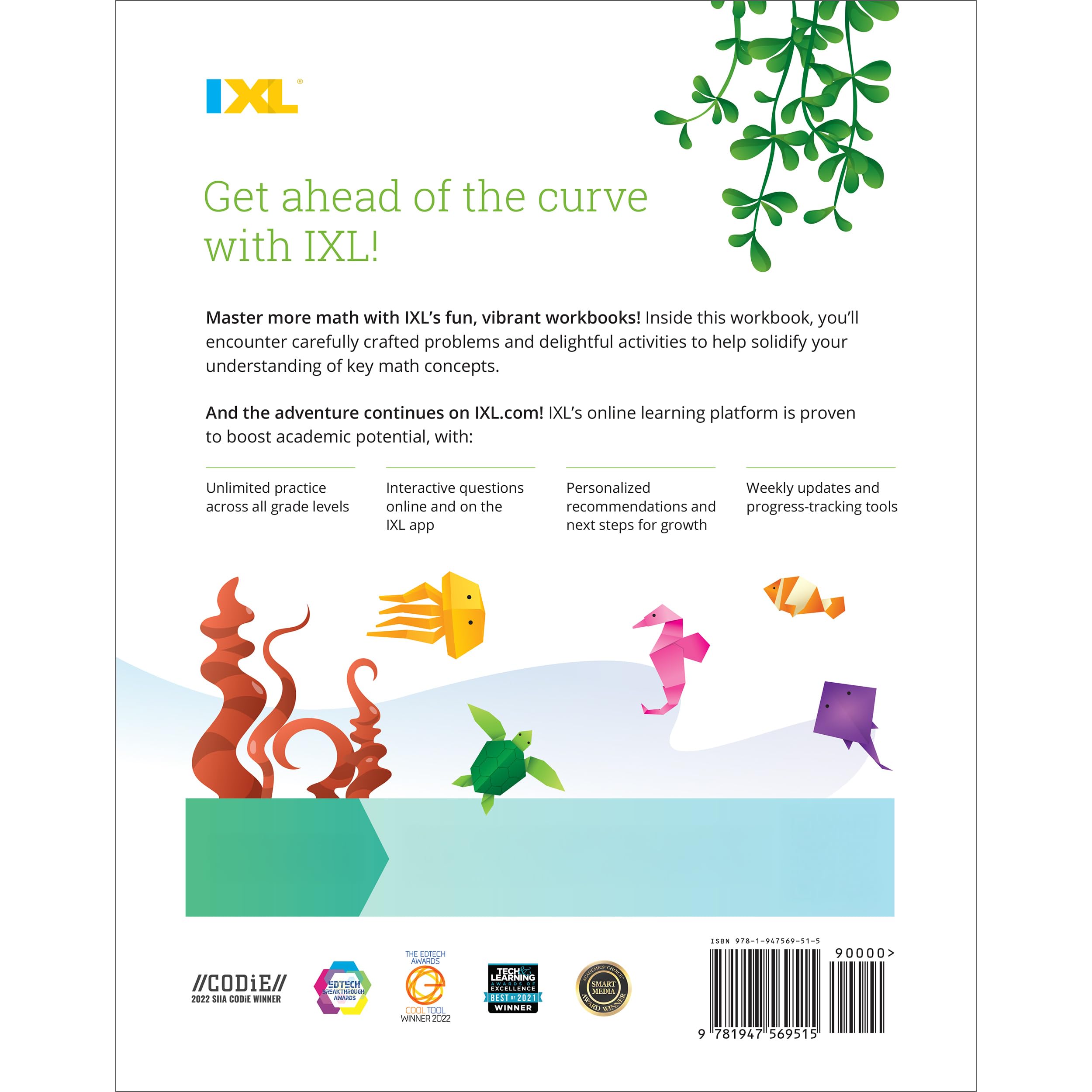 The IXL Ultimate 4th Grade Math Workbook, Activity Book for Kids Ages 9-10 Covering Addition, Subtraction, Multiplication, Division, Fractions, ... and More Mathematics (IXL Ultimate Workbooks) The IXL Ultimate 4th Grade Math Workbook, Activity Book for Kids Ages 9-10 Covering Addition, Subtraction, Multiplication, Division, Fractions, ... and More Mathematics (IXL Ultimate Workbooks) Paperback Sp