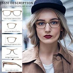 Fetrrc Reading Glasses Blue Light