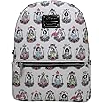 Loungefly x Disney Princess Portraits Allover-Print Mini Backpack (One Size, Multicolored)