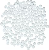 Hisredsun 290pcs White Glass Pebbles 1.35kg Vase Filler Stones view 6