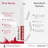 BetterYou Vitamin D3 K2 Oral Spray 3000IU with MK-7 12 ml Peppermint view 4