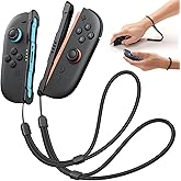 JSAUX Wrist Strap for Nintendo Switch 2 JoyCon, Nintendo Switch 2025 Accessories with Adjustable Wrist Strap for Mouse Mode & Sports Games, Smooth Desk Movement, Easier Control and Portability