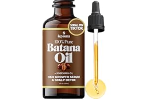 Keyoma Hair Oil with Rosemary for Hair Growth - 100% Organic Batana Oil from Honduras - Reduce Hair Loss & Detox Your Scalp (30 mL)