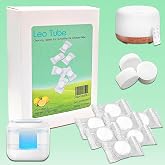 LeoTube Cleaning Tablets for Humidifier &amp; Diffuser, Humidifier Cleaner(20) | Remove Stains and Residue, Prevent Buildup, Humidifier Cleaner Tablets &amp; Effective Cleaning Tablets for Device's Performance