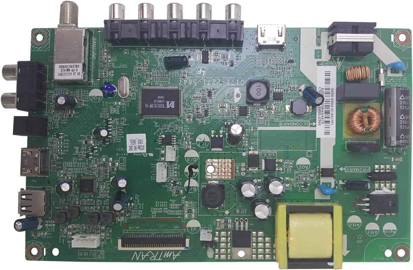 vizio sound bar circuit board