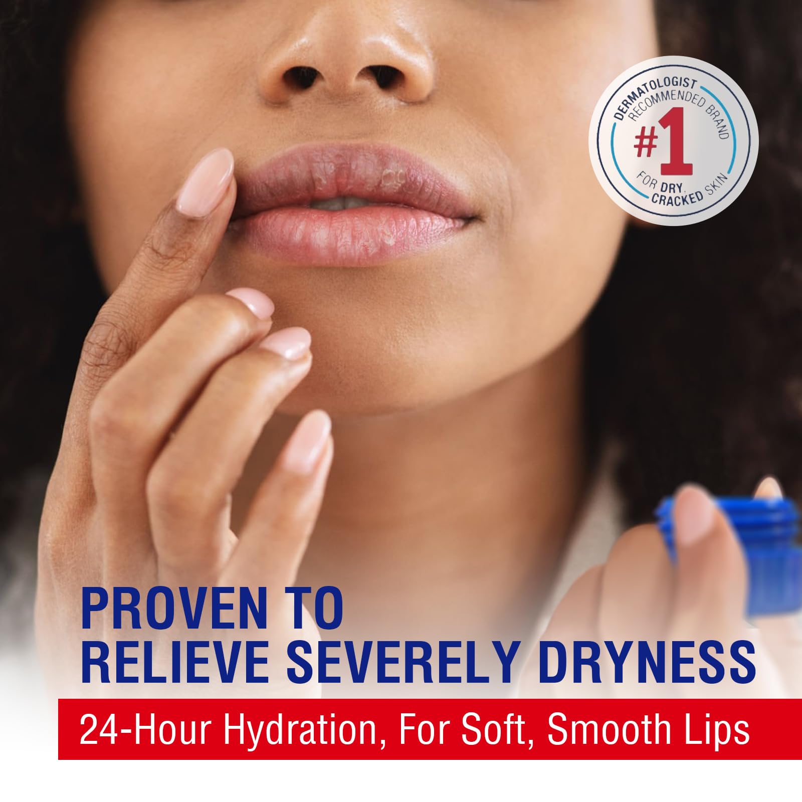 OUKEYA Lip Balm,0.25 Ounce,Medicated Lip Chapstick Medicated w/Beeswax,Petrolatum,Peppermint Oi,100% Natural Ingredients,Lip Moisturizer for Very Dry Lips,Echapped Lips Treatment Severe