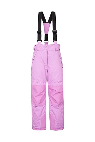 Mountain Warehouse Falcon Extreme Skihose für Kinder - Winterhose, Schneehose, wasserfeste Kinderhose, Schneegamaschen, Siche