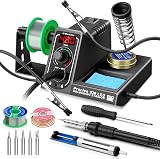 Preciva 926 Soldering Station 130W 90-480C with 5 Tips UK Plug