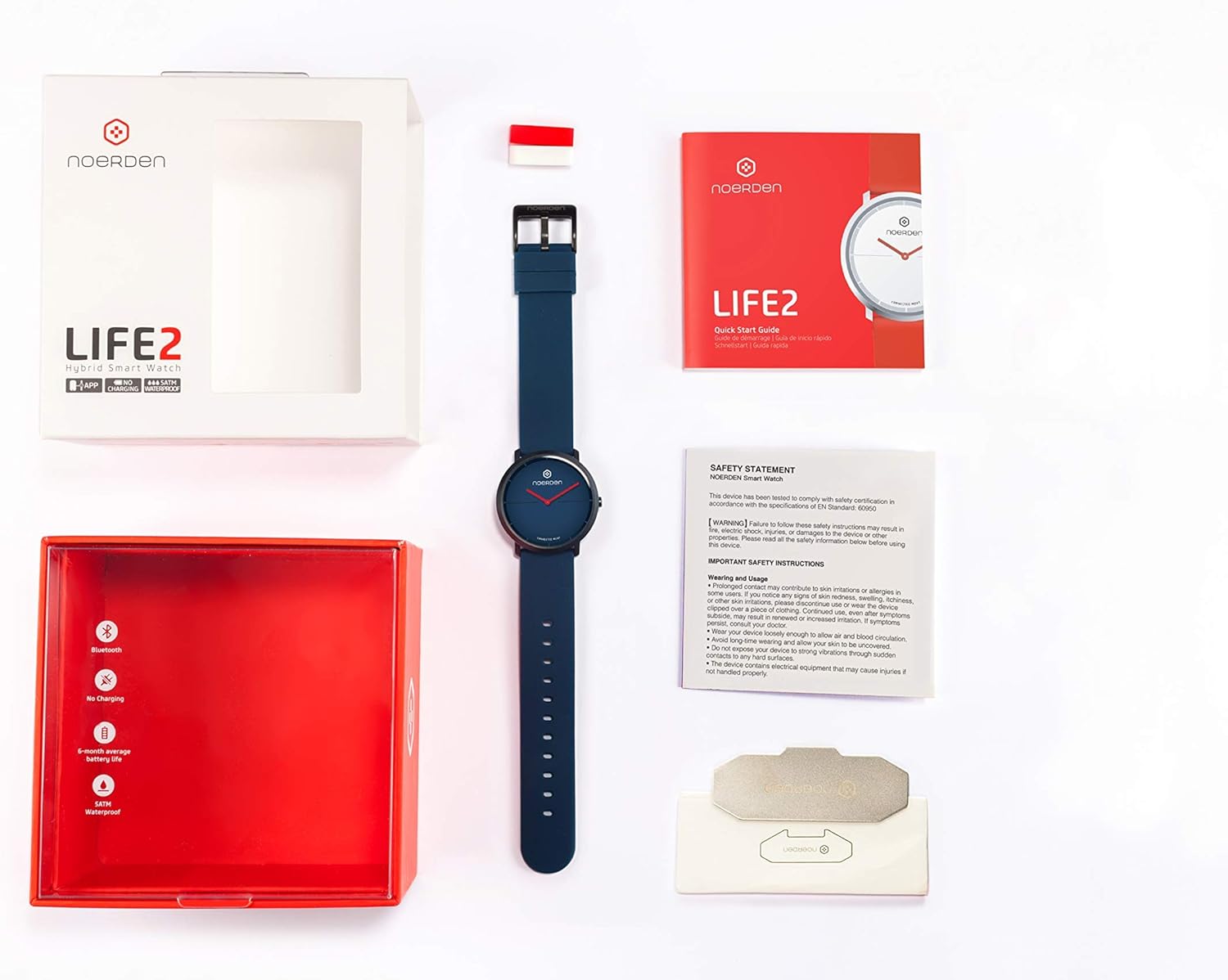 noerden life2 hybrid smartwatch