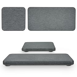 Soap Dishes, 4-Set Water Absorbent Diatomite Earth