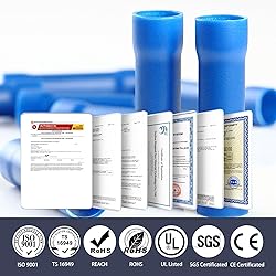 Chanzon 100pcs UL Listed Butt Splice Connectors