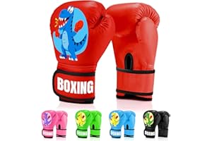 YORWHIN Kids Boxing Gloves for Boys & Girls, Youth Boxing Training Gloves for Kids Age 3 to 9 Years, 4OZ Training Sparring Gloves for Punching Bag Kickboxing Muay Thai MMA