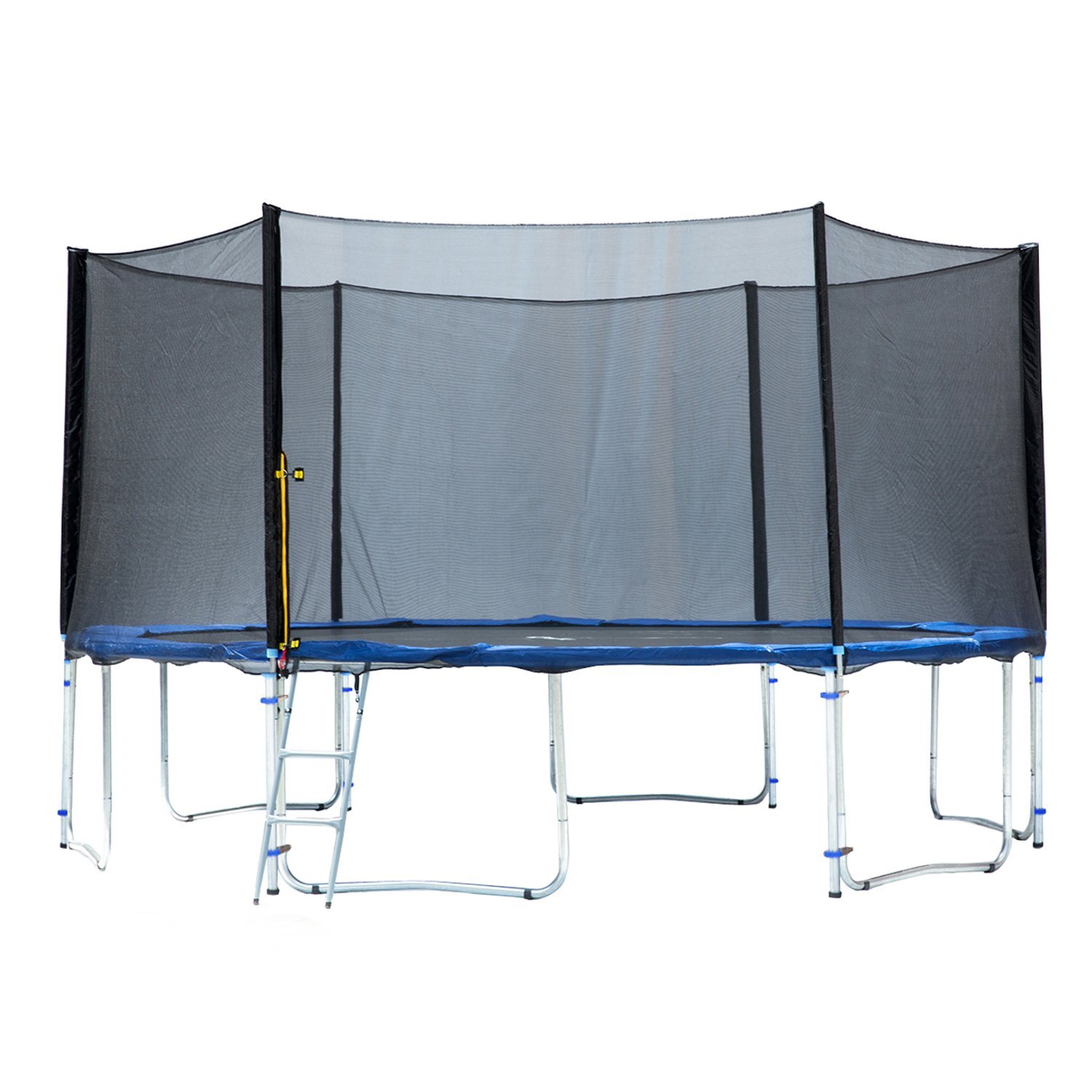 Exacme Trampoline with Safety Pad, Enclosure Net and Ladder (box 1 of 3 only incomplete)