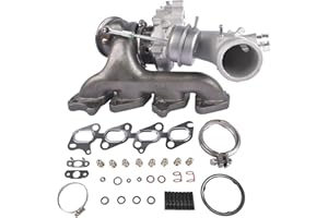 TEKKOAUTO 667-203 55565353 Turbo Charger Turbocharger Kit Compatible with 2011-2018 Chevy Cruze Sonic Trax Buick Encore 1.4L Engines 55565355