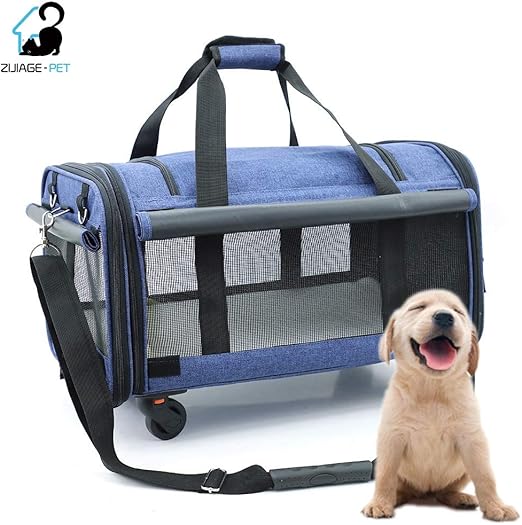 cat carrier on wheels amazon