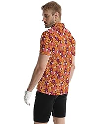 Anhlfyu Mens 70s Shirt 70s Outfits for Men Disco