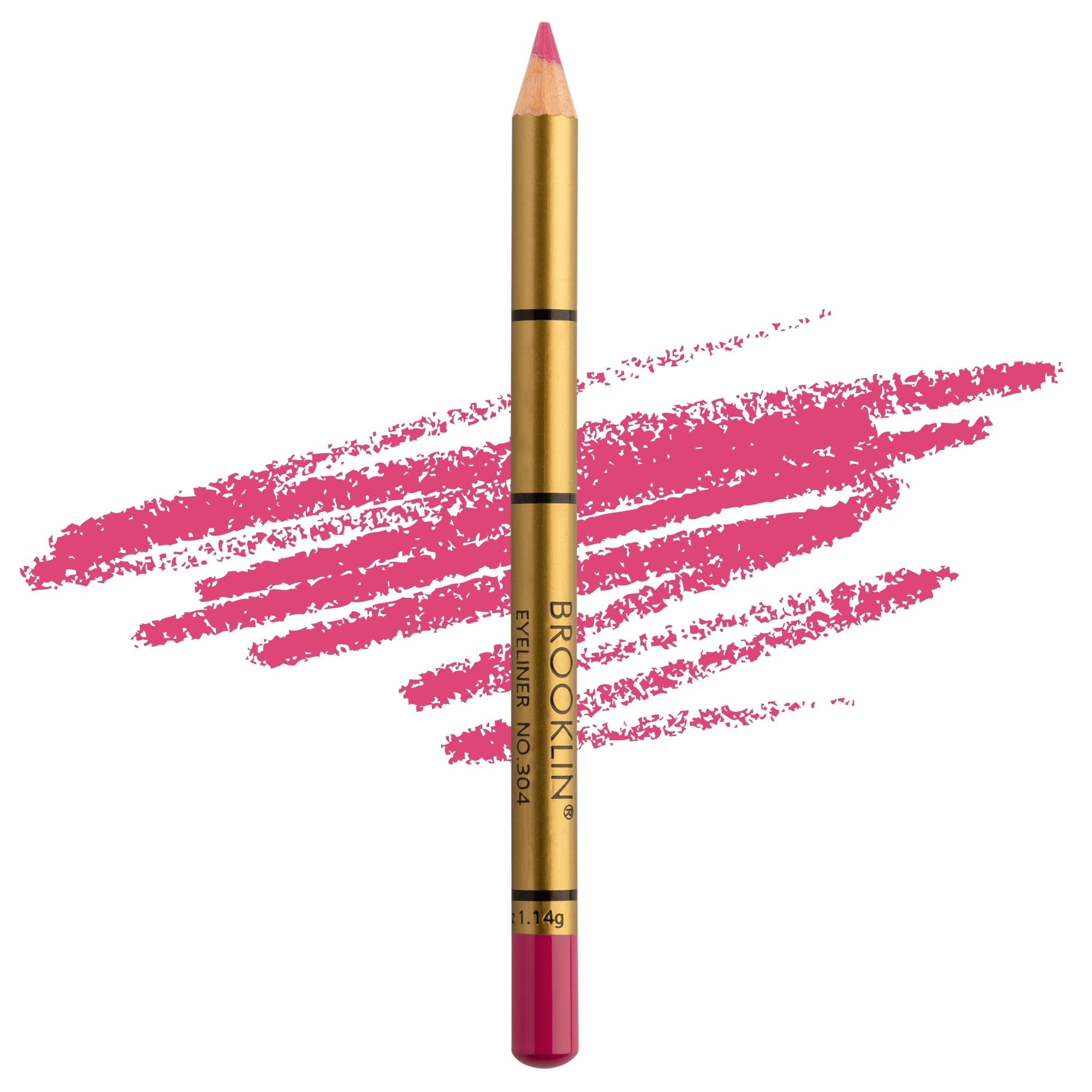 IMPALA | Waterproof Brooklin Eyeliner Color 304 Rosa Magenta 'eye pencil | EYELINER WATERPROOF | Eye eyeliner with creamy and soft texture | Easy application | Long duration