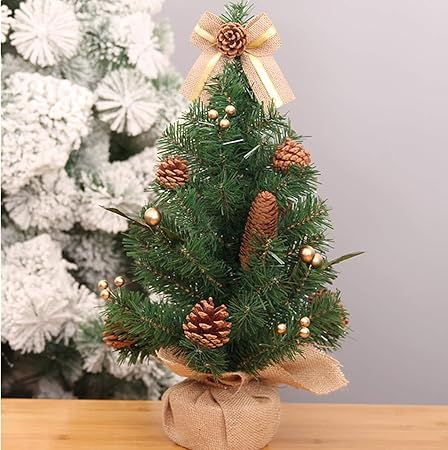 Amazon Fanessy クリスマスツリー30cmデスクトップミニツリー装飾セットかわいいクリスマス用品インテリア用品クリスマス ギフトに最適スタイリッシュな暖かい雰囲気シンプルなアセンブリ玩具ギフトクリスマスツリー クリスマスツリー おもちゃ