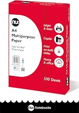 nu: A4 Multi-Purpose Paper 500 Sheets White Smooth for Inkjet Laser Copier view 2
