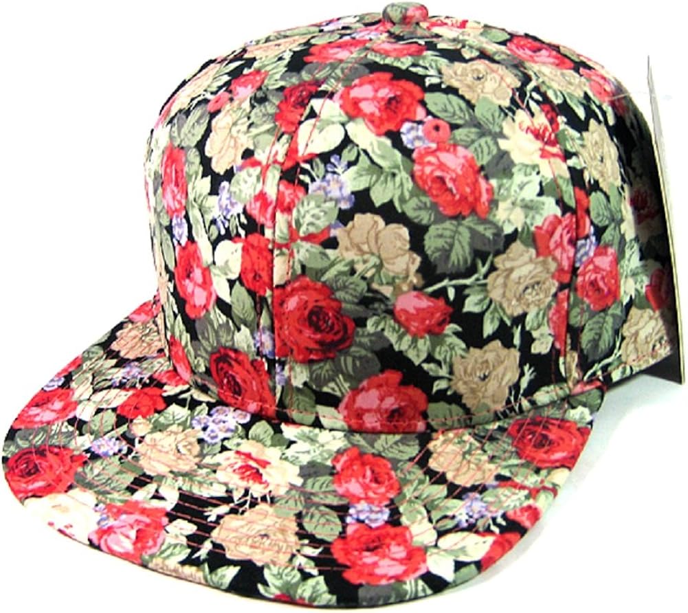 hawaiian print hat