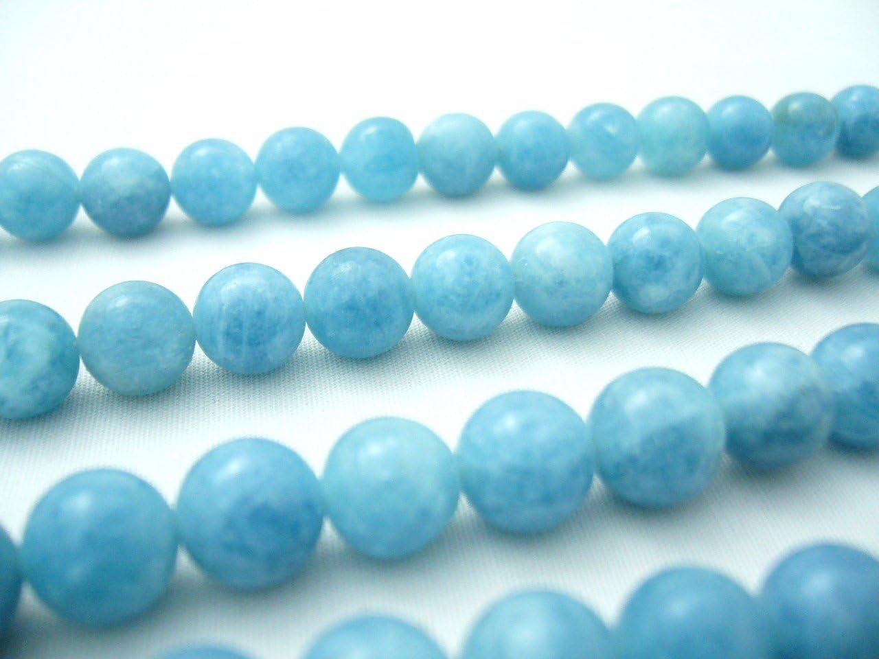 BR429 天然石 パワーストーン ビーズリング ラリマー アクアマリン BR429 天然石 パワーストーン ビーズリング ラリマー アクアマリン