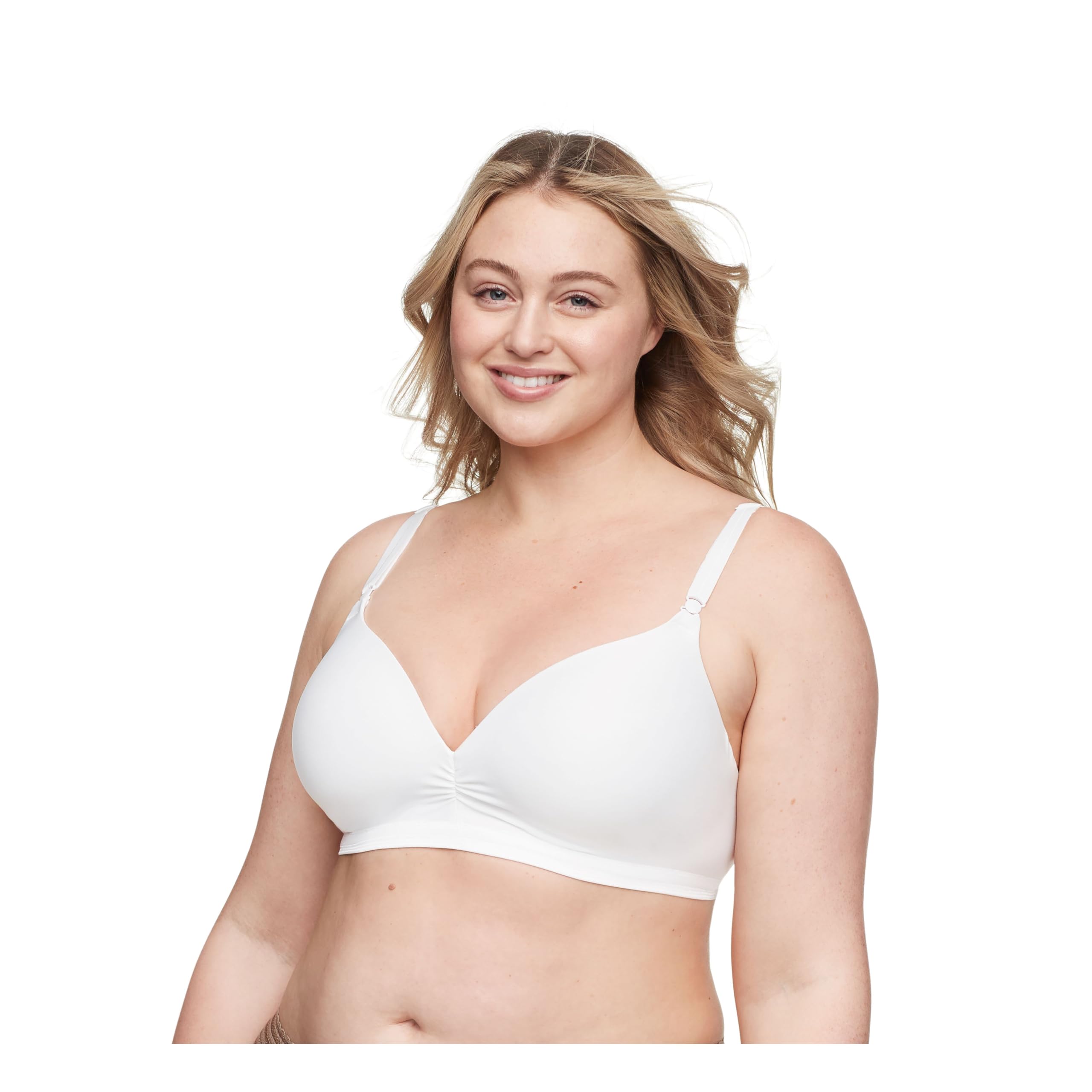 Photo 1 of Warner's Women's Play Stay Cool and Dry Wireless Lift Comfort Bra RN3281A, White