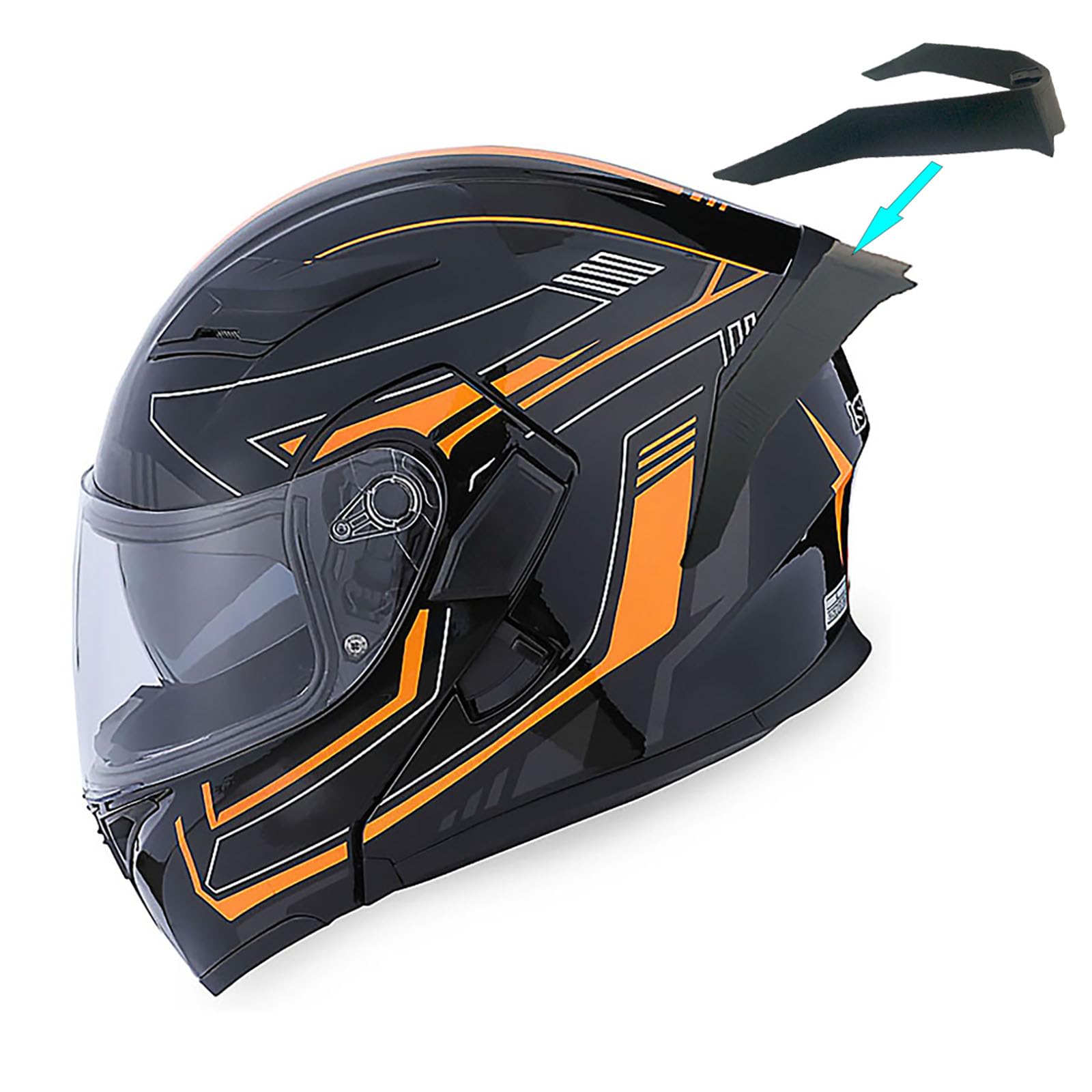 1storm Helmet Full Face 1Storm Modular Motorcycle Helmet Dual