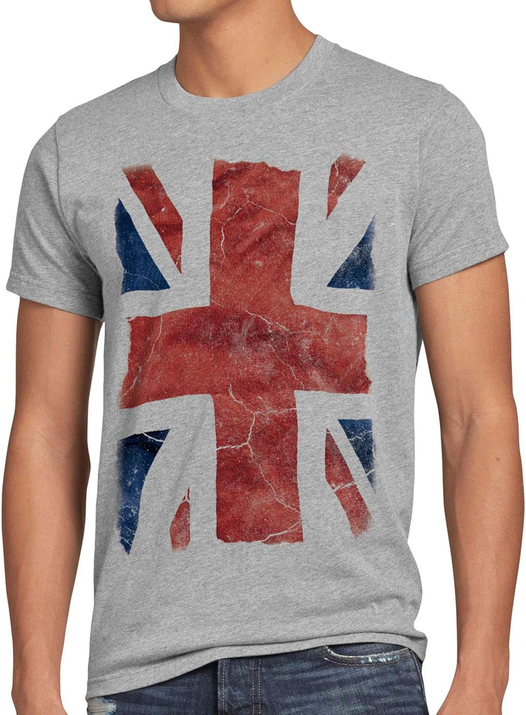 style3 Union Jack TShirt Men Great Britain United Kingdom Flag Amazon