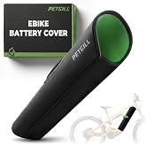 Ebike Battery Cover Neoprene, Bicycle Frame Battery Protector Cover, Waterproof Transport &amp; Thermal Protection, Ebike Accessories for E-bike Battery(11.8-16.9inch circumference)