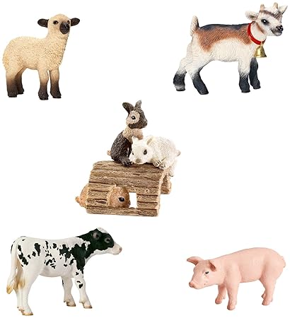 Schleich 41357 Tiere auf dem Bauernhof: Amazon.de: Spielzeug