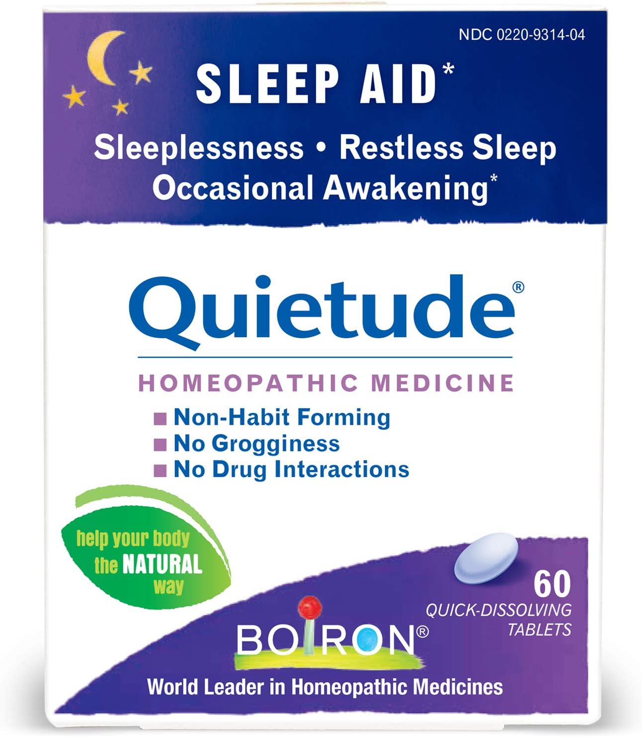 Amazon Com Boiron Quietude 60 Tabs Health Personal Care