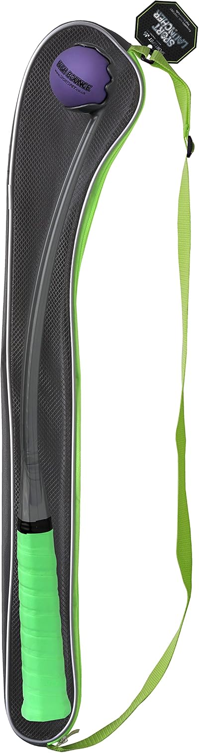 SPORTSPET High Bounce Dog Ball Launcher – Long Toss Fetch Toy