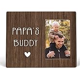 Lacama Papa Picture Frame 4x6, Papa Gifts, Papa Fathers Day Gift,Christmas Gifts for Father