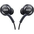 Samsung AKG EO-IG955 3.5mm Earbud Headphones with Microphone/Remote - Dark Gray (Renewed)