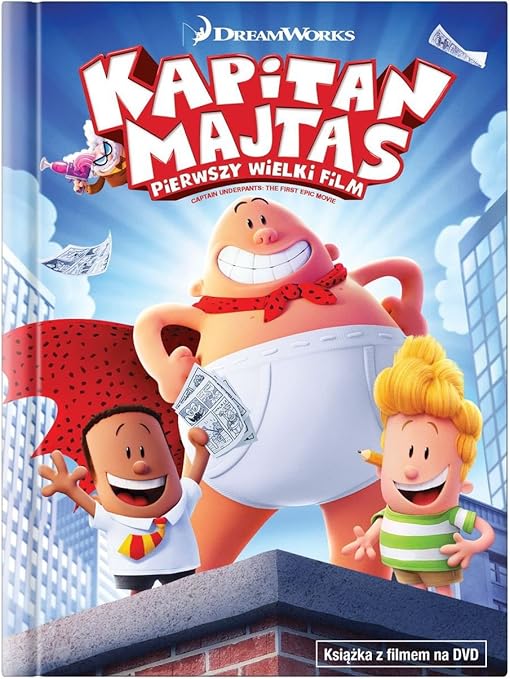 Captain Underpants The First Epic Movie Import DVD