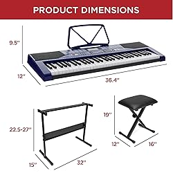 Best Choice Products 61-Key Beginners Complete