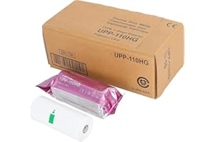 CELION UPP-110HG High Gloss Ultrasound Paper Film/Media,Replacement for Sony Upp-110HG,110 mm x 18m (10)