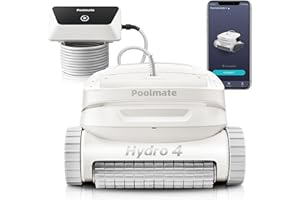 Chasing Hydro 4 Inground Pool Vacuum Cleaner | 50ft Corded Pool Robot for Floor, Wall & Waterline Cleaning | Smart App Control | 5070 GPH Suction Perfect for Pool Opening Season